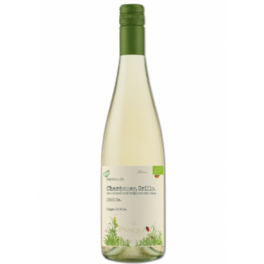 PASQUA CHARDONNAY GRILLO DOC SICILIA ORGANIC帕斯可酒莊 夏多內-格里洛 白酒